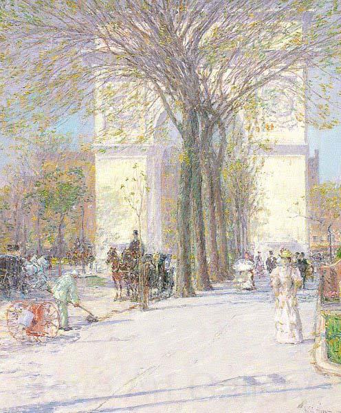 Childe Hassam Washington Arch